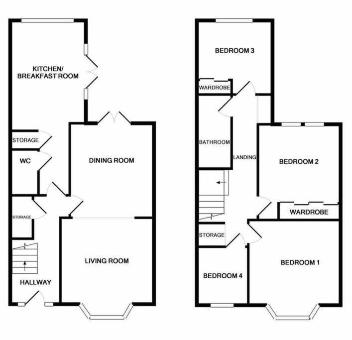 Spacious 4 Bed Rooms, Parking, Garden And Near Parks, Beaches And University 伯恩茅斯 外观 照片